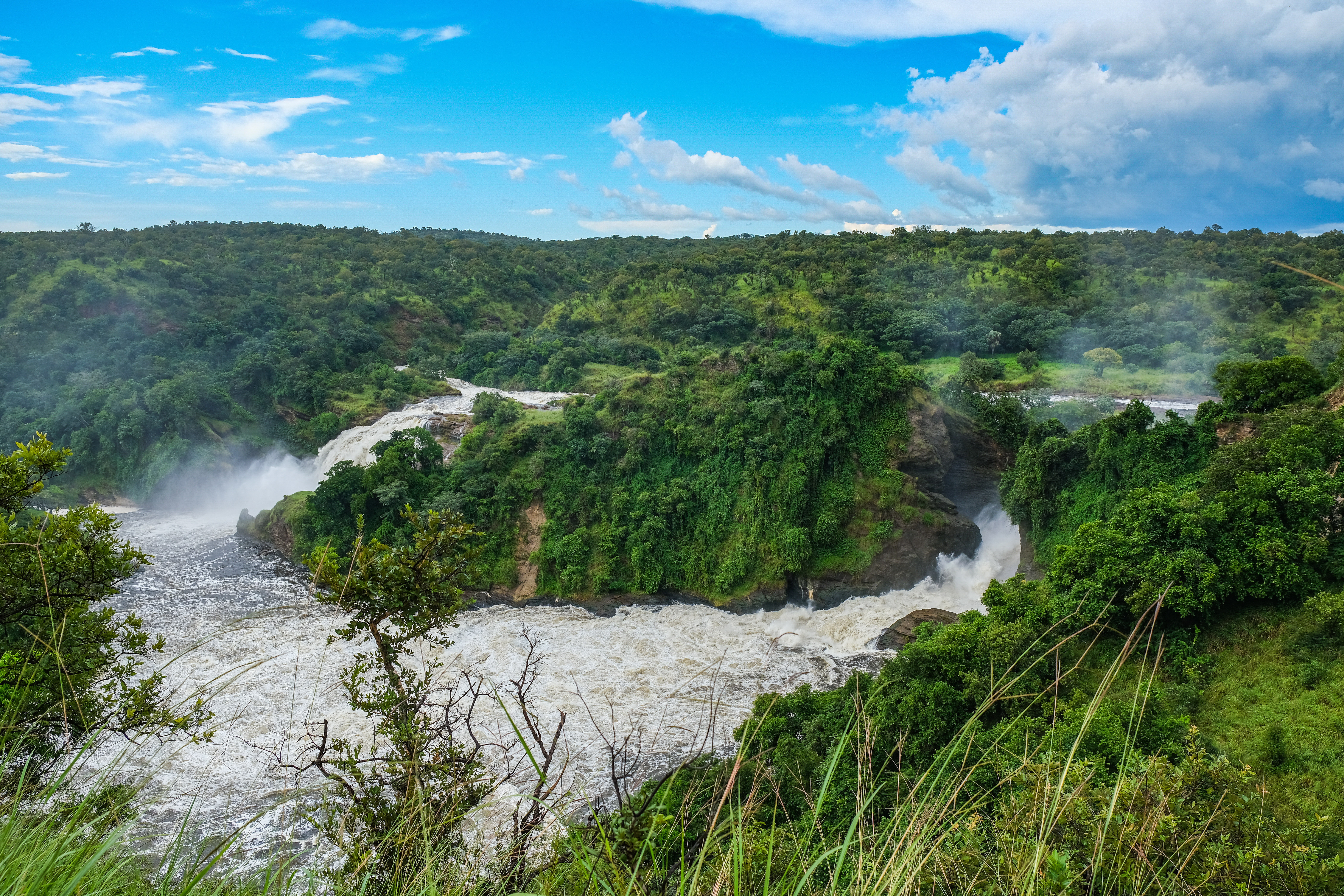 Murchison Falls National Park in Uganda 
