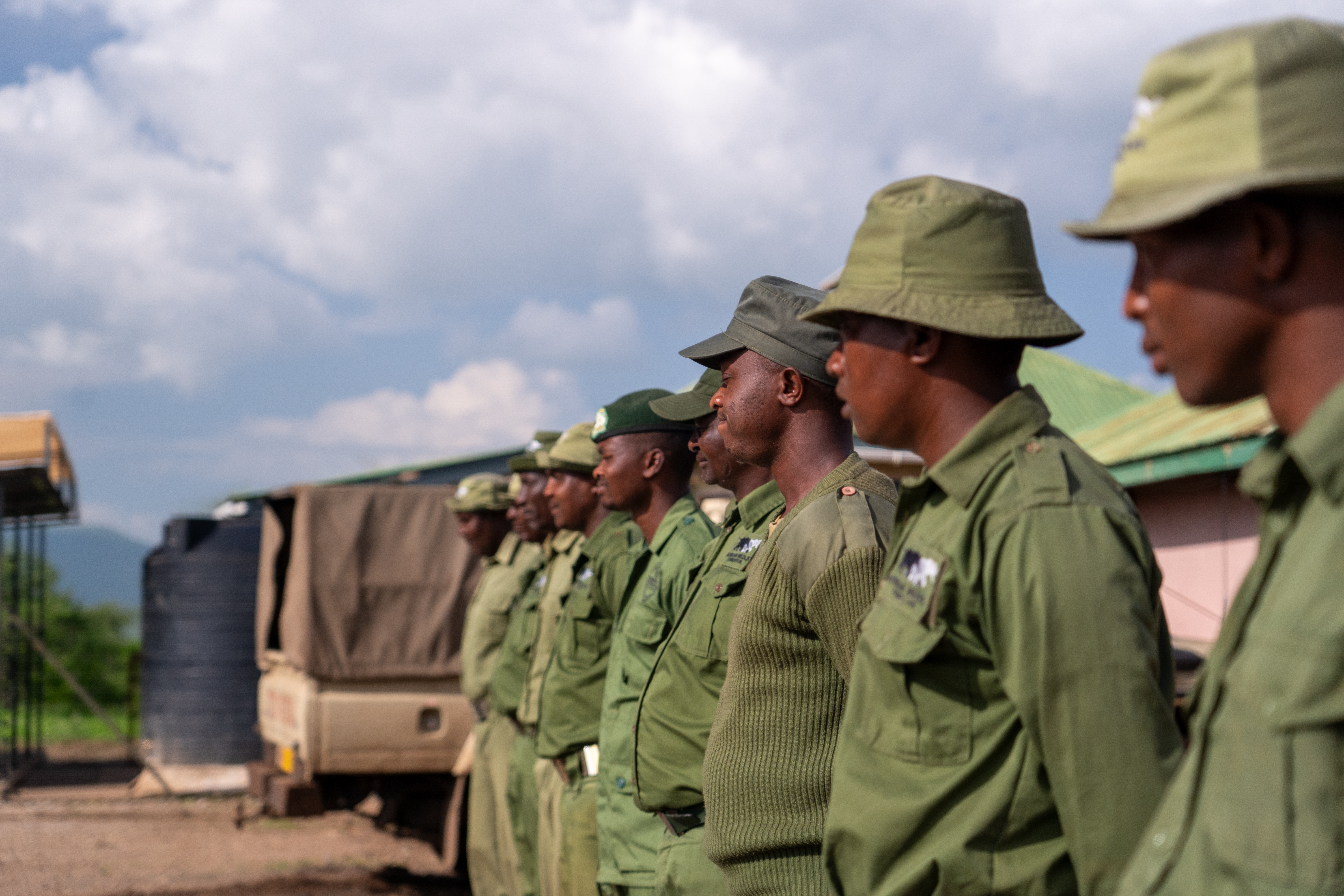 Rangers in Manyara Ranch 