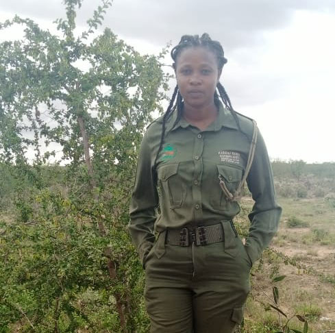 Jackline Mbuwa, Kasigua Wildlife Conservancy, Tsavo