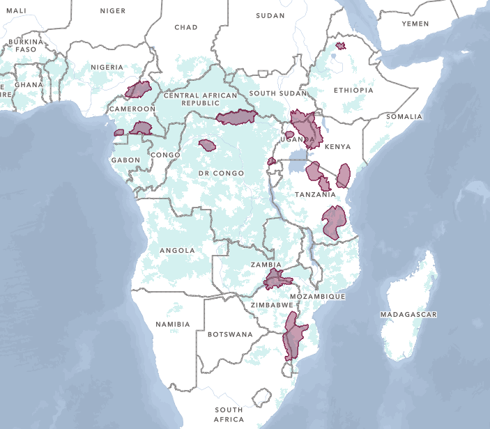 AWF priority landscapes