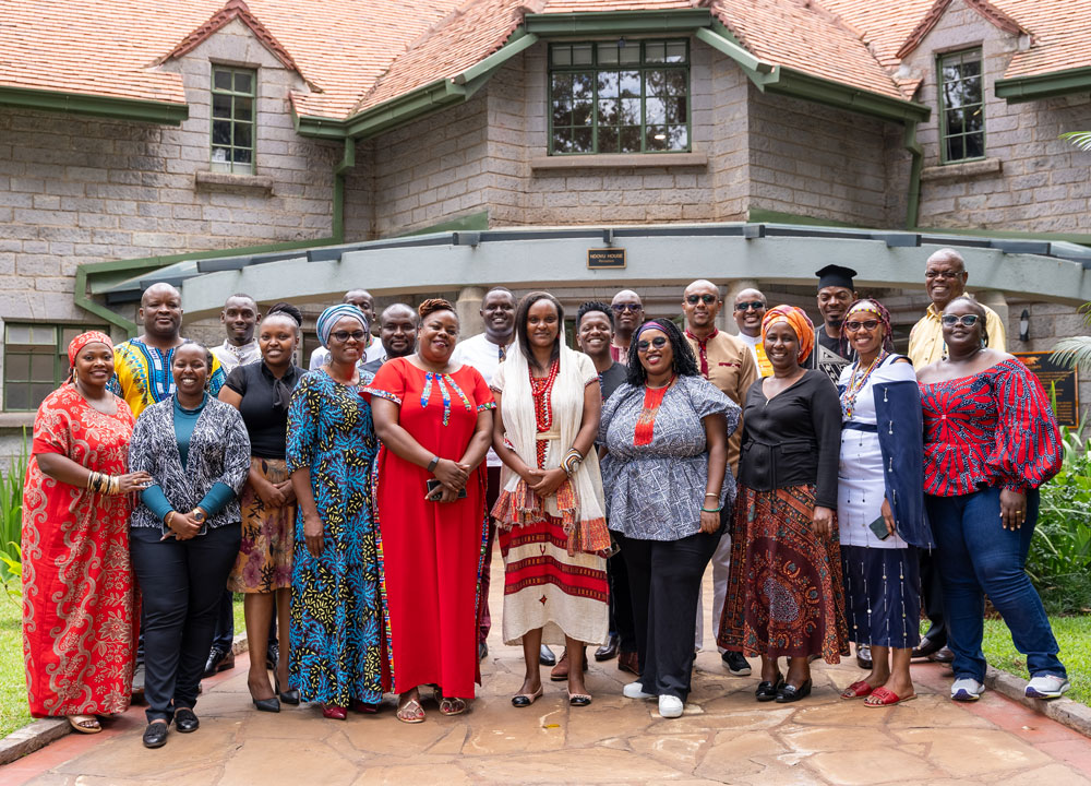 AWF Staff Celebrating Africa Day