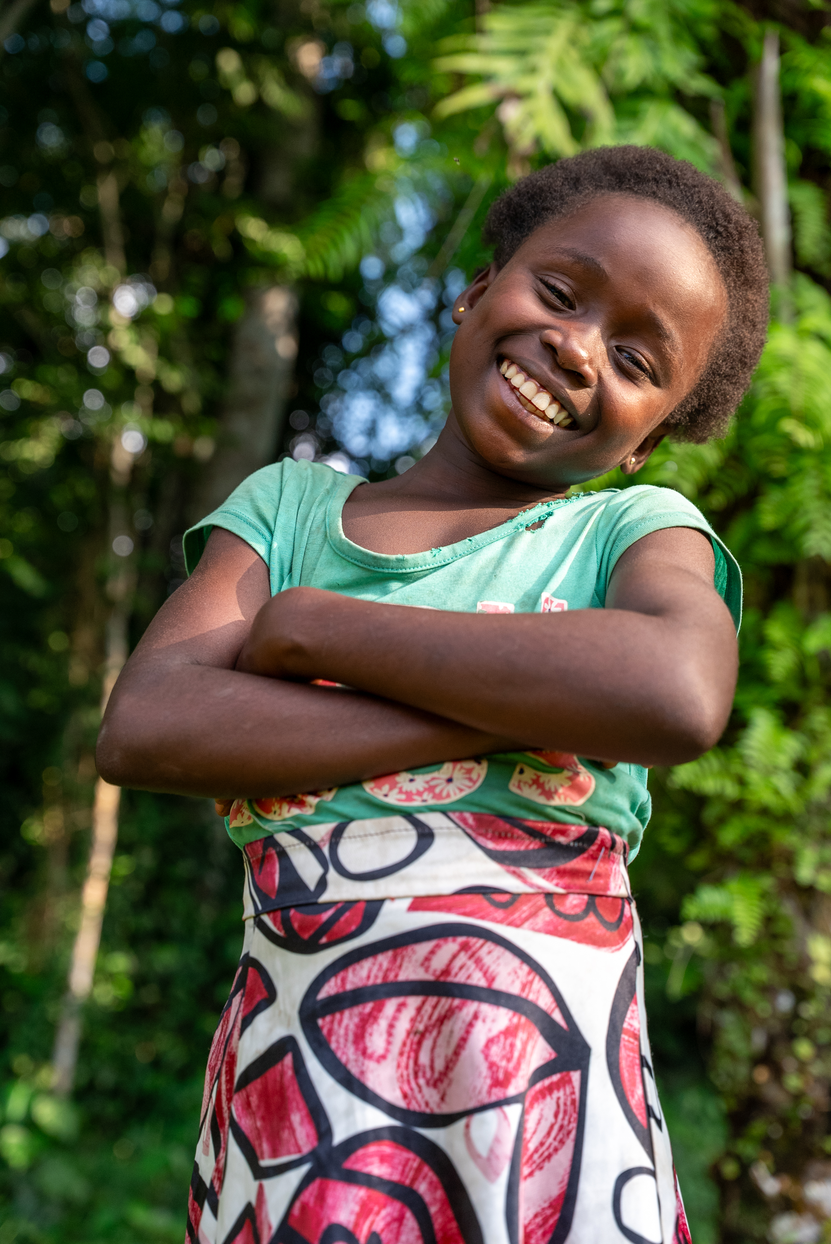 Mboyo Elombe, 11 year old, Pupil in Ilima School