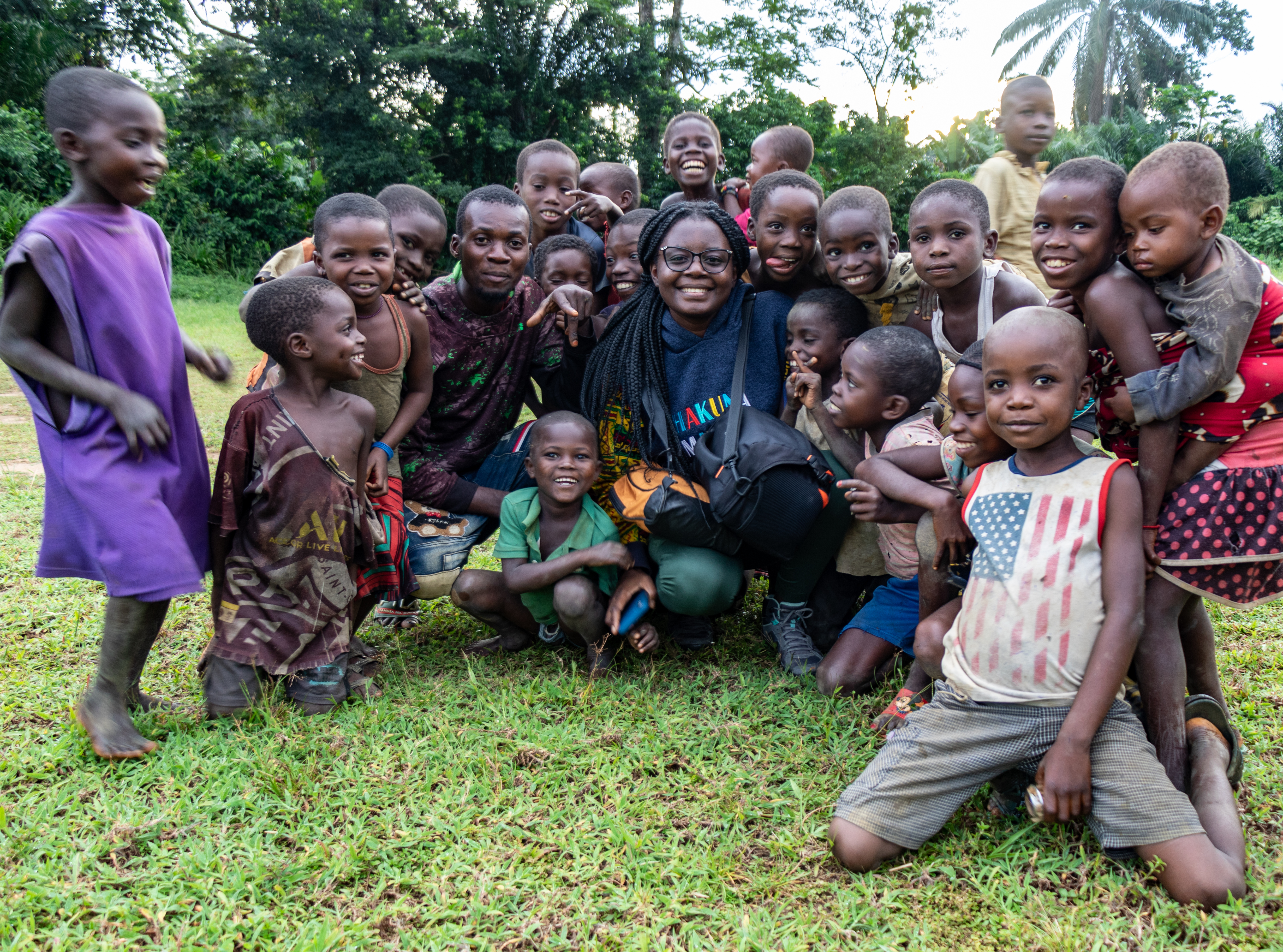 Pupils from Ilima School