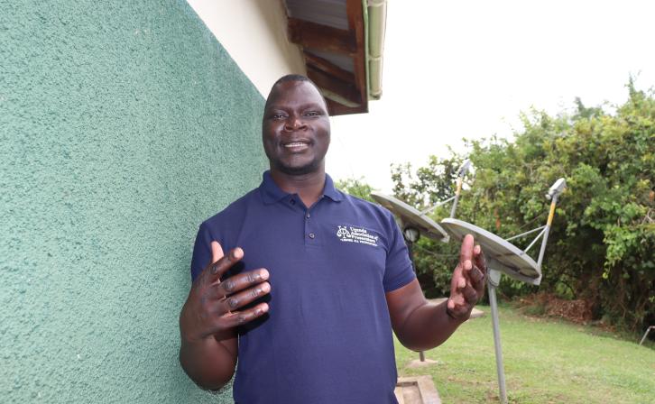 Charles Okeny, CWT Training Beneficiary 