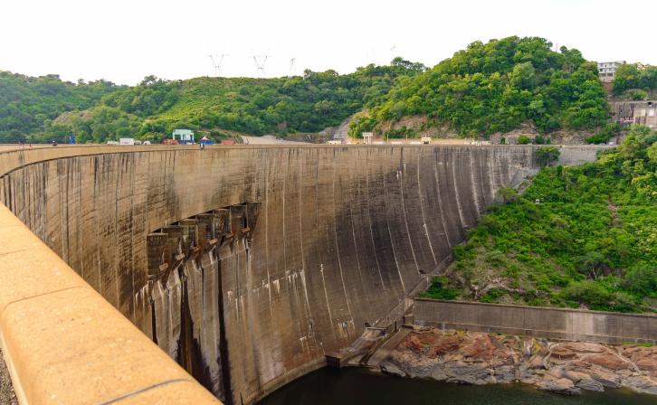 A picture of Kariba Dam