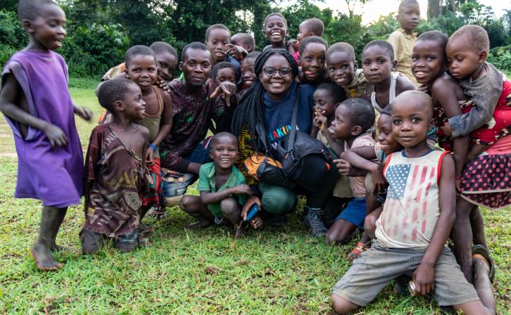 Pupils from Ilima School