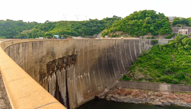 A picture of Kariba Dam