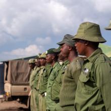 Rangers in Manyara Ranch 