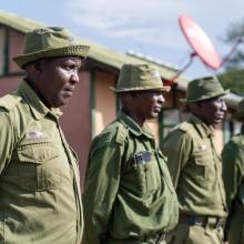 Rangers in Manyara Ranch