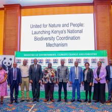 Group Photo during the launch of the National Biodiversity Coordination Mechanism 