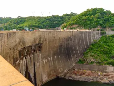 A picture of Kariba Dam