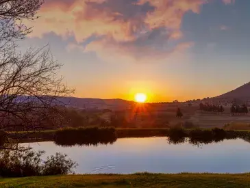 African Sunrise on the Horizon 